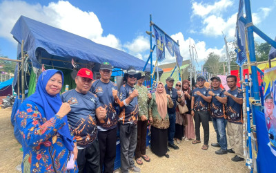 Bukan Sekadar Berkunjung, Kakan Kemenag Bulukumba Hadir Mengobarkan Semangat Wolfeast Scout di Bumi Perkemahan Passitujuang